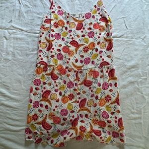 Spaghetti Strap Fruit Romper